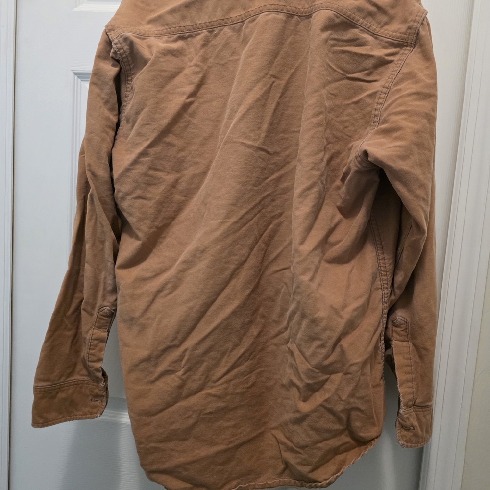 OshKosh B'gosh Men's Tan Shirt Jacket - Picture 6 of 6